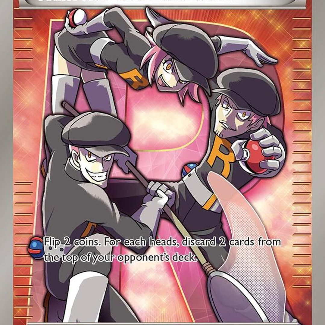 Team Rocket's Handiwork (Full Art) - 124/124 - MP 1