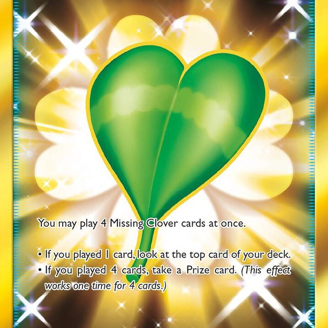 Missing Clover - 168/156 - Secret Rare - LP 1