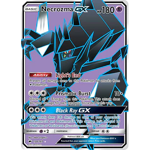 Necrozma GX (Full Art) - 134/147 - Burning Shadows - LP
