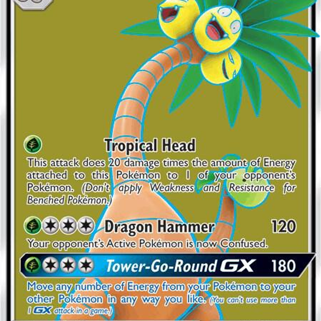 Alolan Exeggutor GX (Full Art) - 107/111 - Crimson Invasion - MP 1