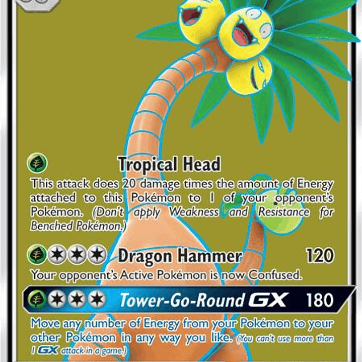 Alolan Exeggutor GX (Full Art) - 107/111 - Crimson Invasion - MP 1