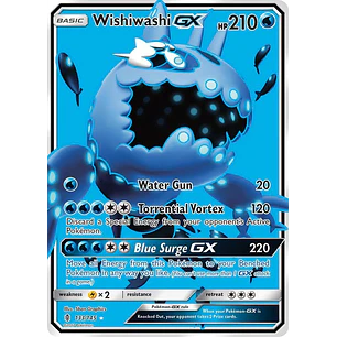 Wishiwashi GX (Full Art) - 133/145 - Guardians Rising - NM