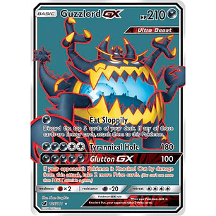 Guzzlord GX (Full Art) - 105/111 - Crimson Invasion - NM