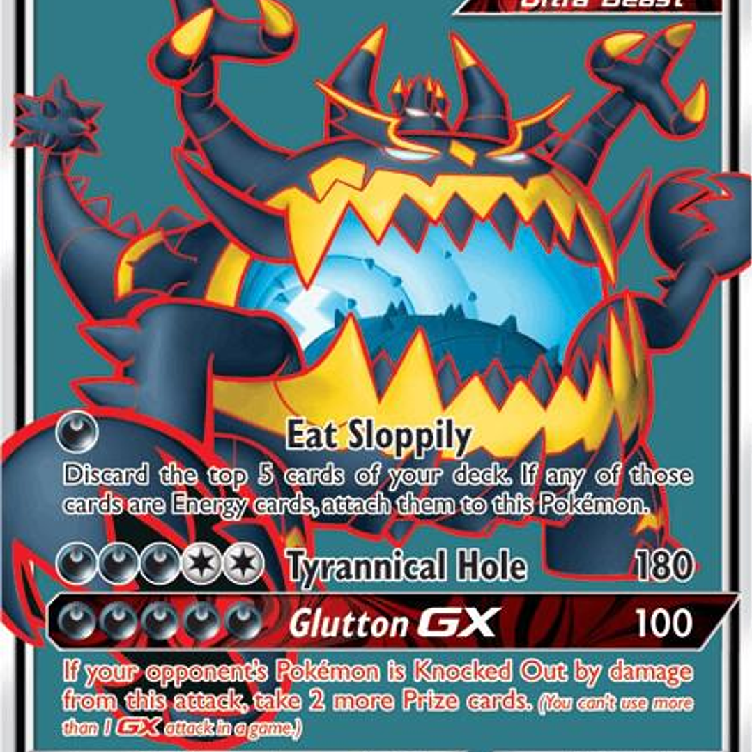 Guzzlord GX (Full Art) - 105/111 - Crimson Invasion - NM 1