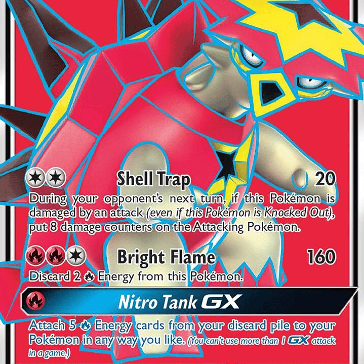 Turtonator GX (Full Art) - 131/145 - Guardians Rising - LP - Español 1