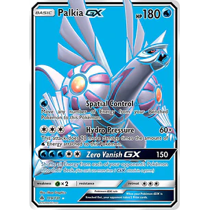 Palkia GX (Full Art) - 119/131 - Forbidden Light - LP
