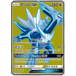 Dialga GX (Full Art) - 146/156 - Ultra Prism - NM
