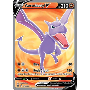 Aerodactyl V (Full Art) - 179/196 - Lost Origin - NM