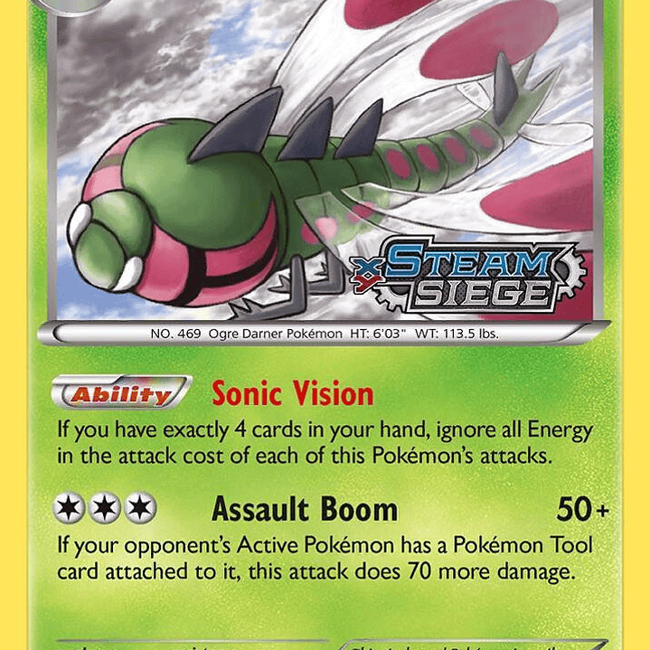 Yanmega (XY Steam Siege Prerelease) - XY144 - NM 1