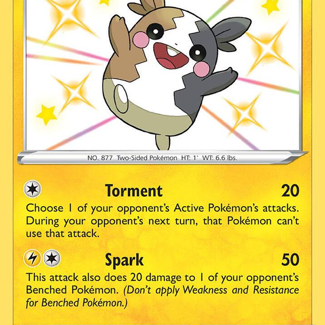 Morpeko - SV044/SV122 - Shining Fates: Shiny Vault - NM 1