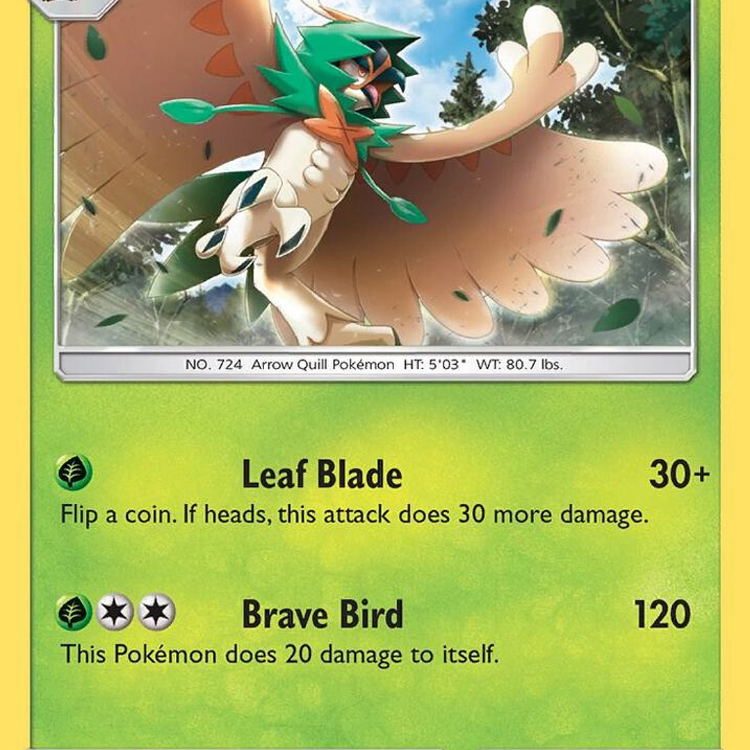 Decidueye - SM55 - SM Promos - MP 1
