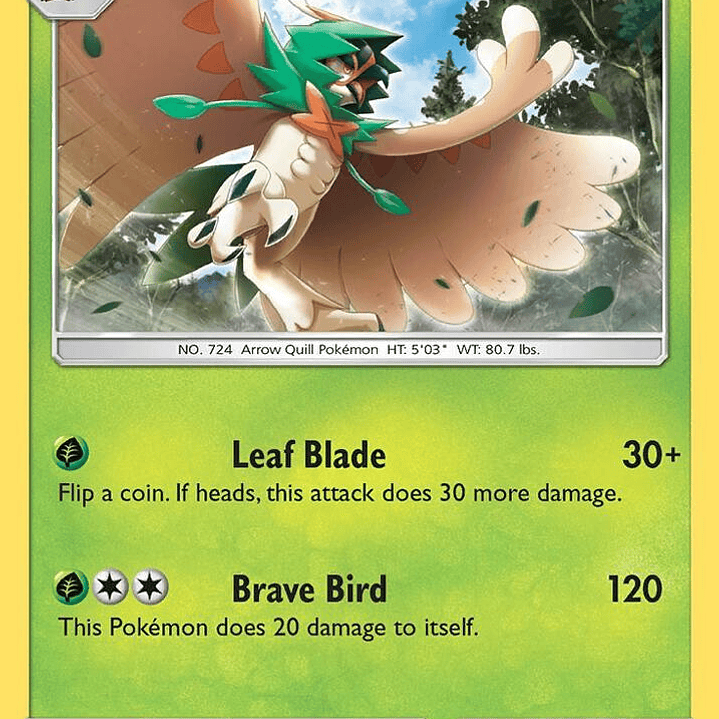 Decidueye - SM55 - SM Promos - MP 1