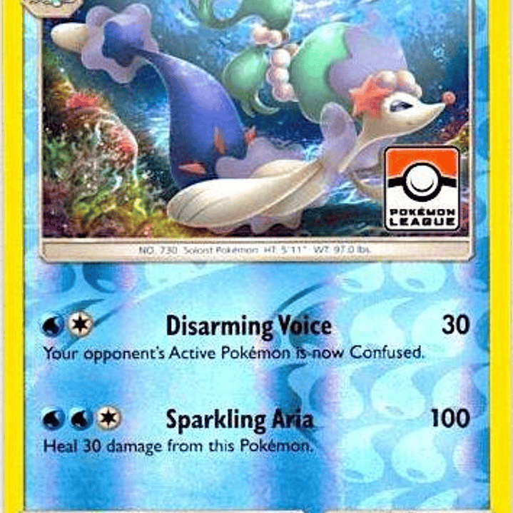 Primarina - 41/149 - Pokemon League - LP 1