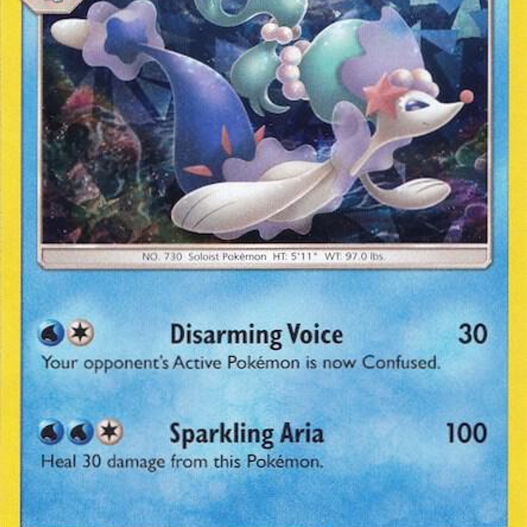 Primarina - 041/149 (Cracked Ice Holo) - NM 1
