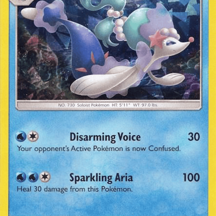Primarina - 041/149 (Cracked Ice Holo) - NM 1