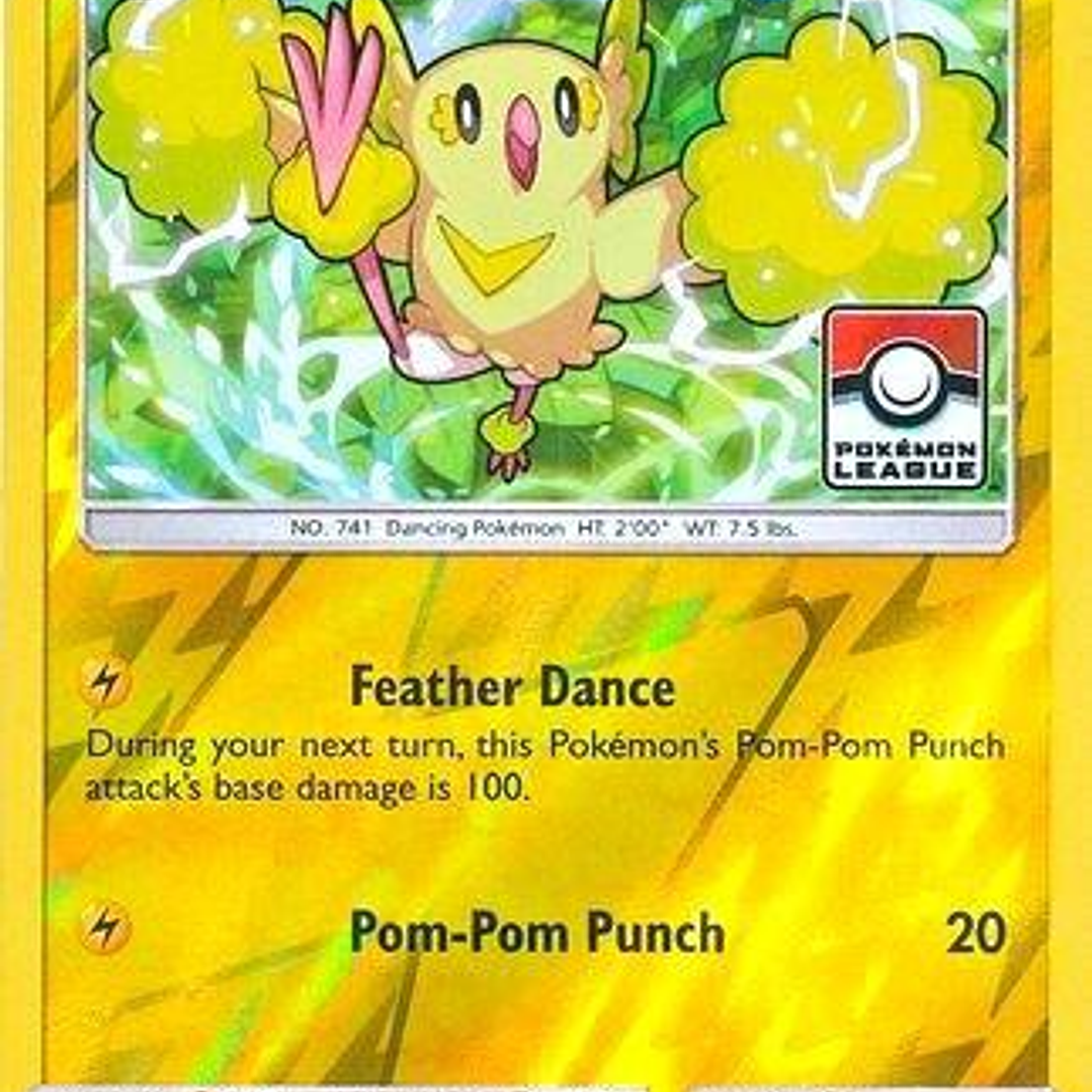 Oricorio - 46/145 - Pokemon League - LP 1