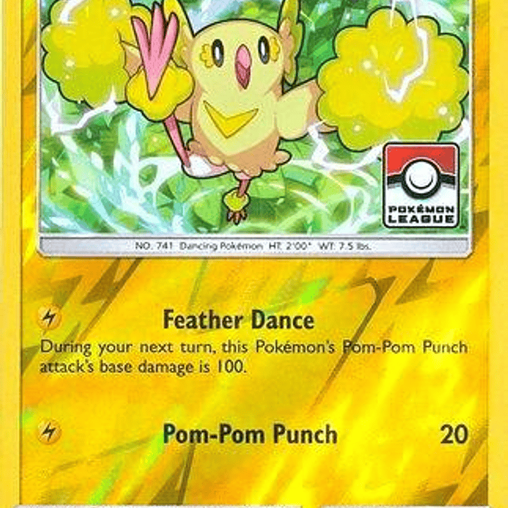 Oricorio - 46/145 - Pokemon League - LP 1