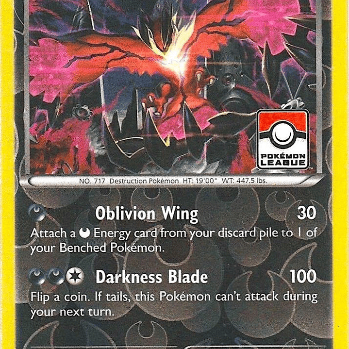 Yveltal - 65/114 (Pokemon League) - LP 1