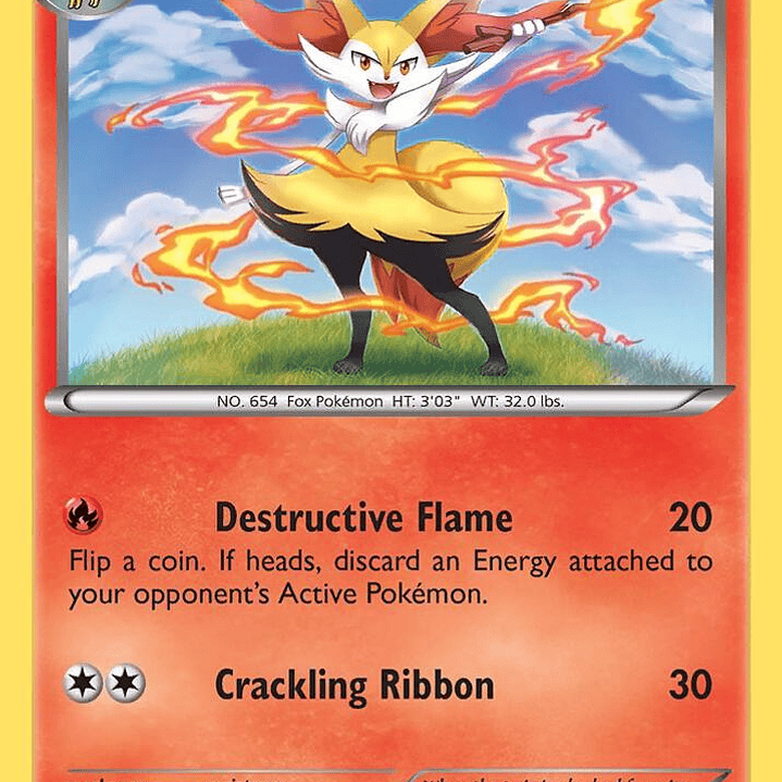 Braixen - XY161 - LP 1