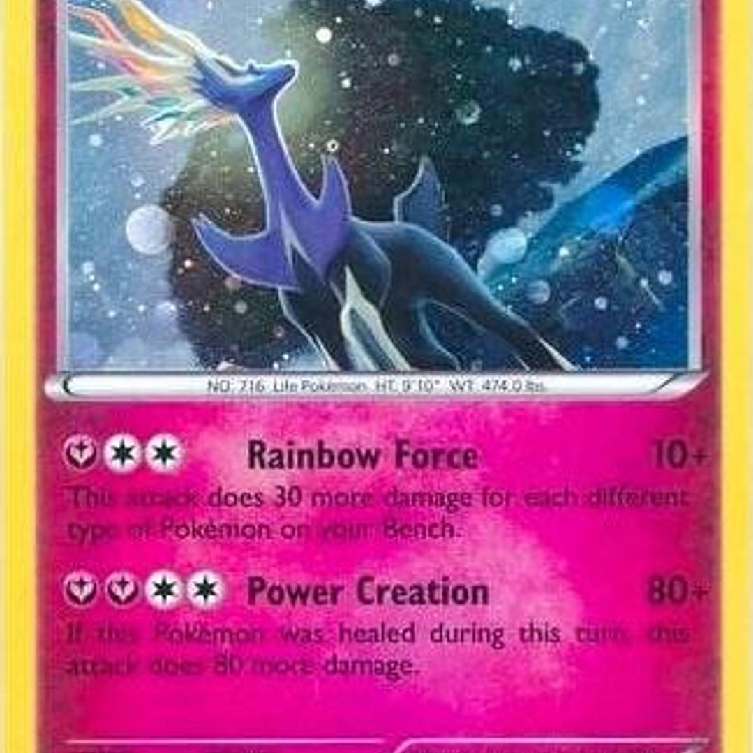 Xerneas - 107/162 (Cosmos Holo) - LP 1