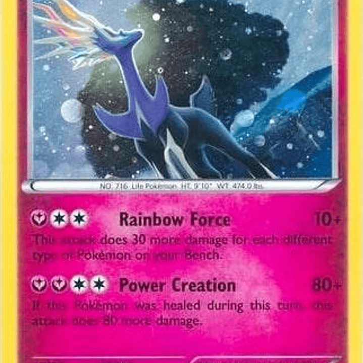 Xerneas - 107/162 (Cosmos Holo) - LP 1