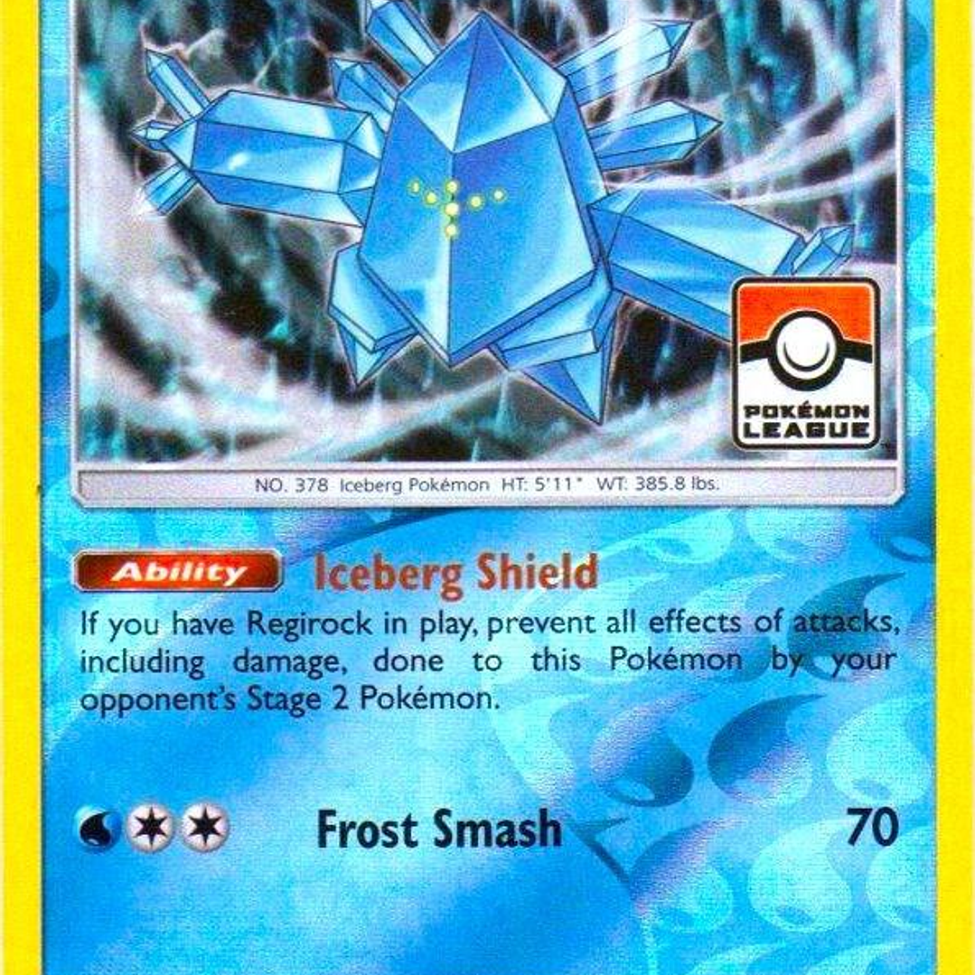 Regice - 28/111 - Pokemon League - LP 1