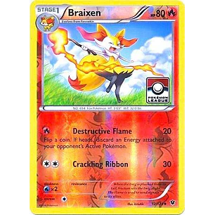 Braixen - 12/124 - Pokemon League - LP