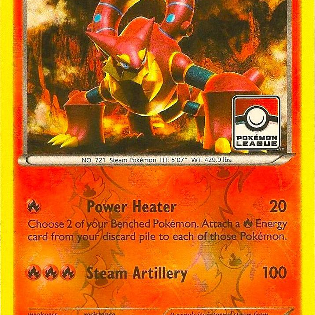 Volcanion - 25/114 - Pokemon League - NM 1