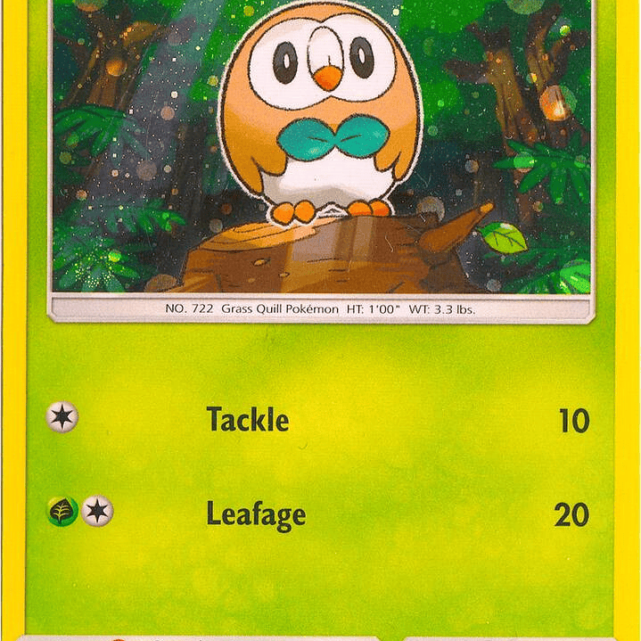 Rowlet - 9/149 - Cosmos Holo - MP 1