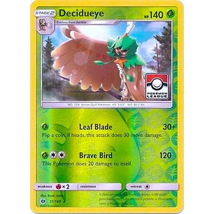 Decidueye - 11/149 - Pokemon League - LP