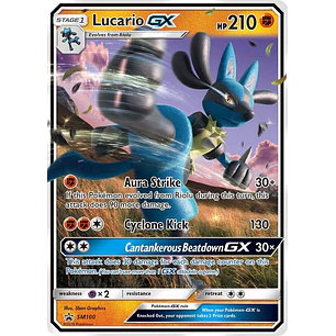 Lucario GX - SM100 - SM PROMO - LP
