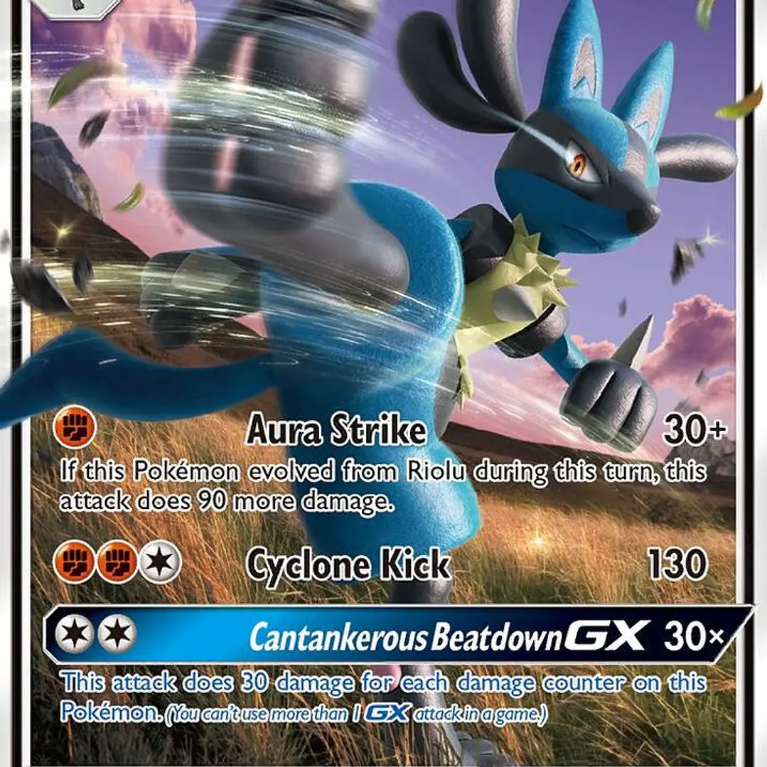 Lucario GX - SM100 - SM PROMO - LP 1