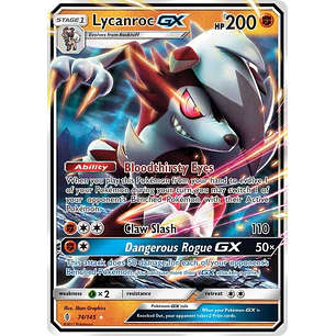 Lycanroc GX - 74/145 - Guardians Rising