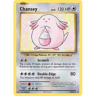 Chansey - 70/108 - Evolutions - Holofoil