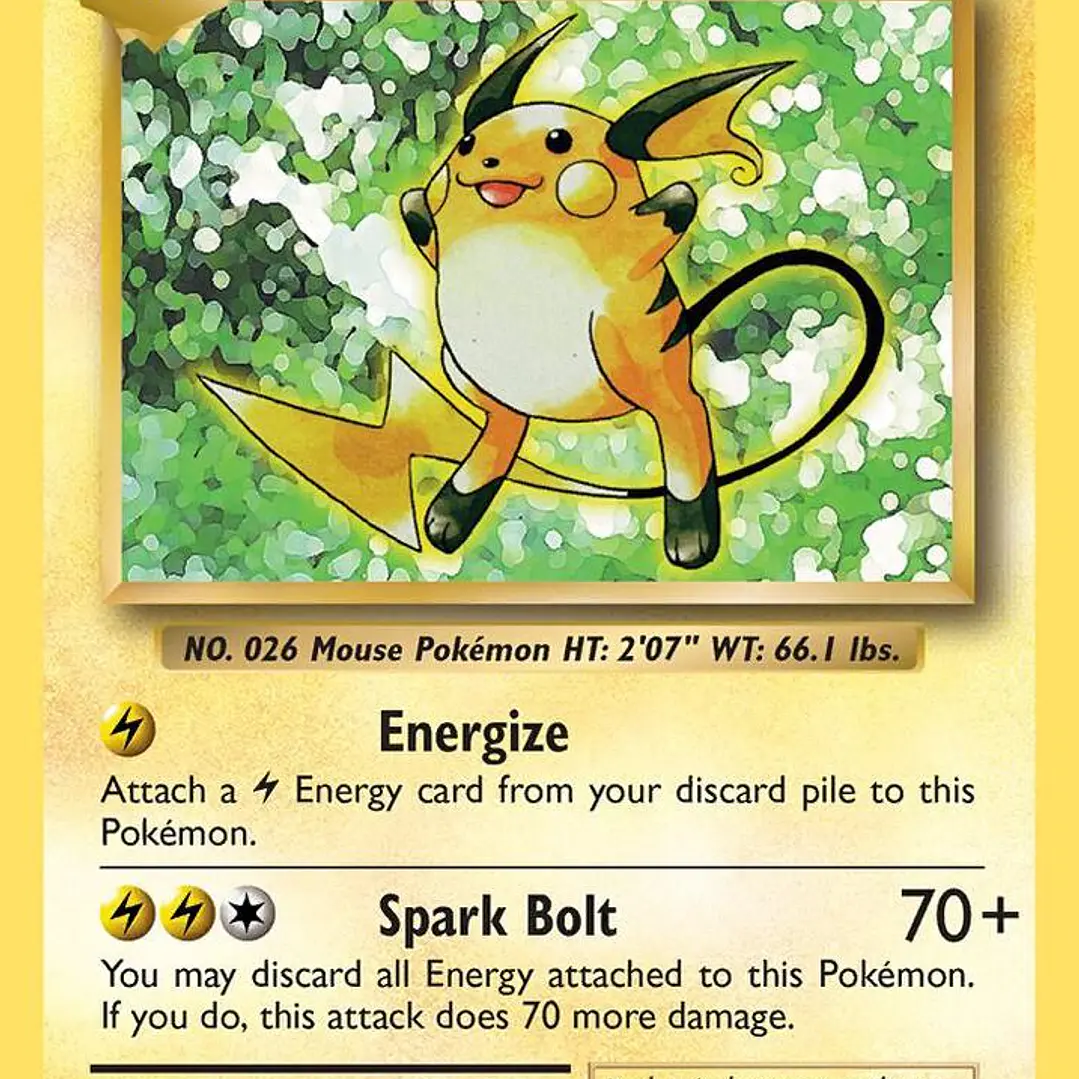 Raichu - 36/108 - Evolutions - Reverse Holofoil 1