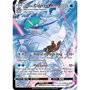 Ice Rider Calyrex VMAX - SWSH10 - Astral Radiance Trainer Gallery