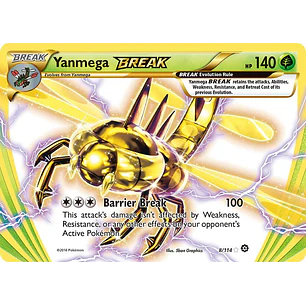 Yanmega BREAK - 8/114 - Steam Siege