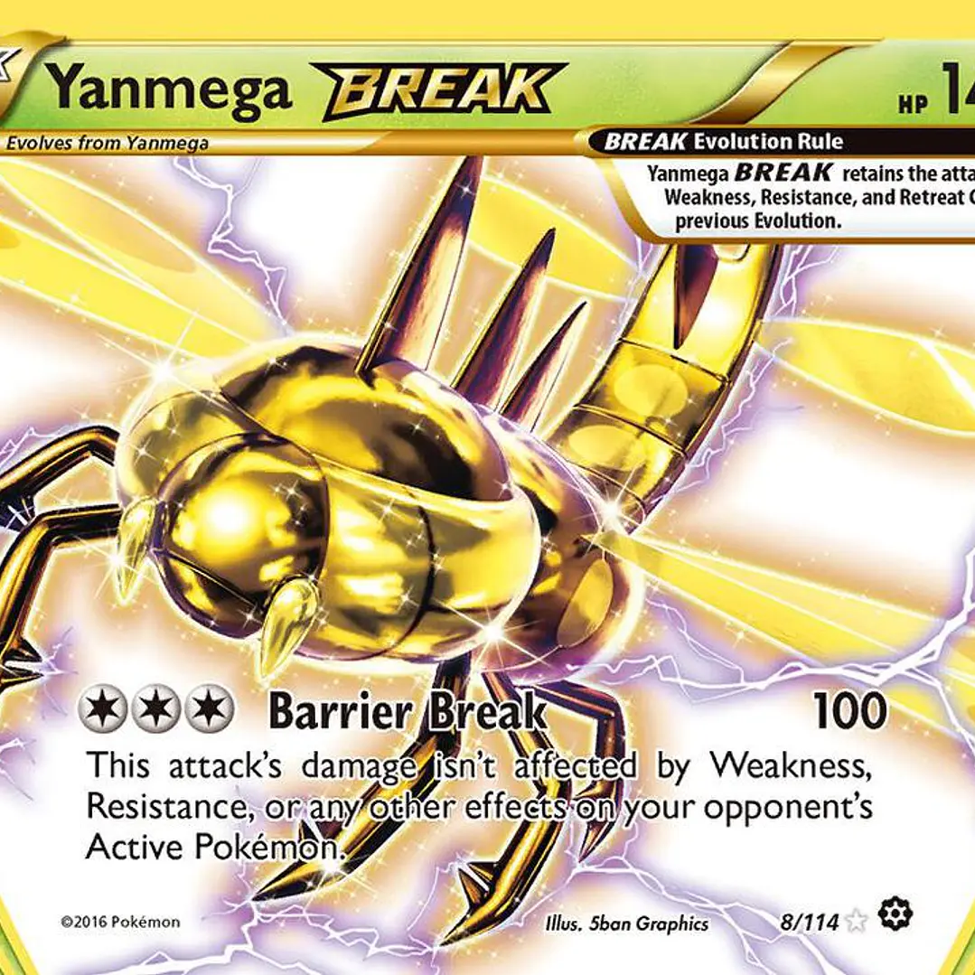 Yanmega BREAK - 8/114 - Steam Siege 1