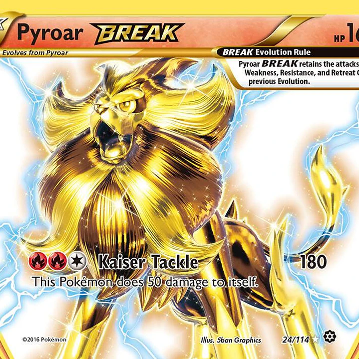 Pyroar BREAK - 24/114 - Steam Siege 1