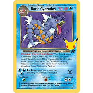 Dark Gyarados - 8/82 - Celebrations