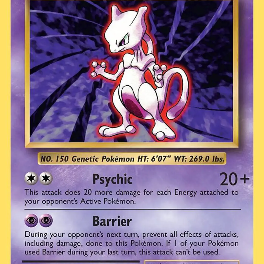 Mewtwo - 51/108 - Evolutions - Reverse Holofoil - MP 1