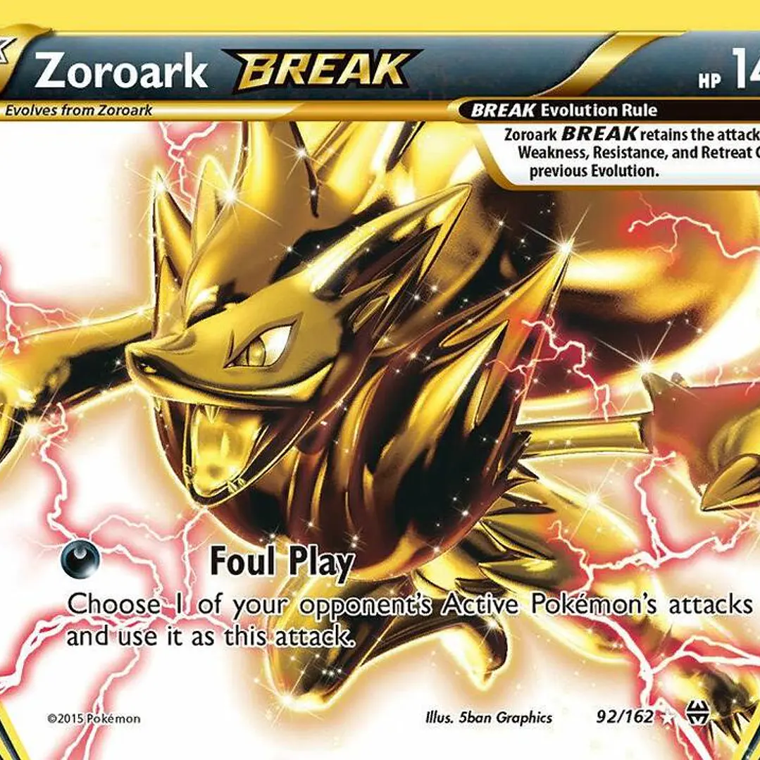 Zoroark BREAK - 92/162 - BREAKthrough 1