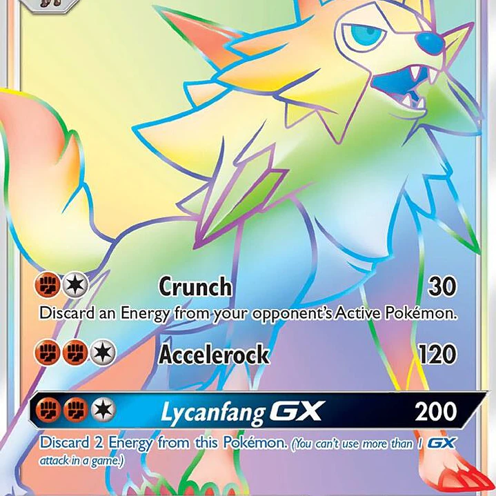 Lycanroc GX (Secret) - 155/147 - Burning Shadows 1