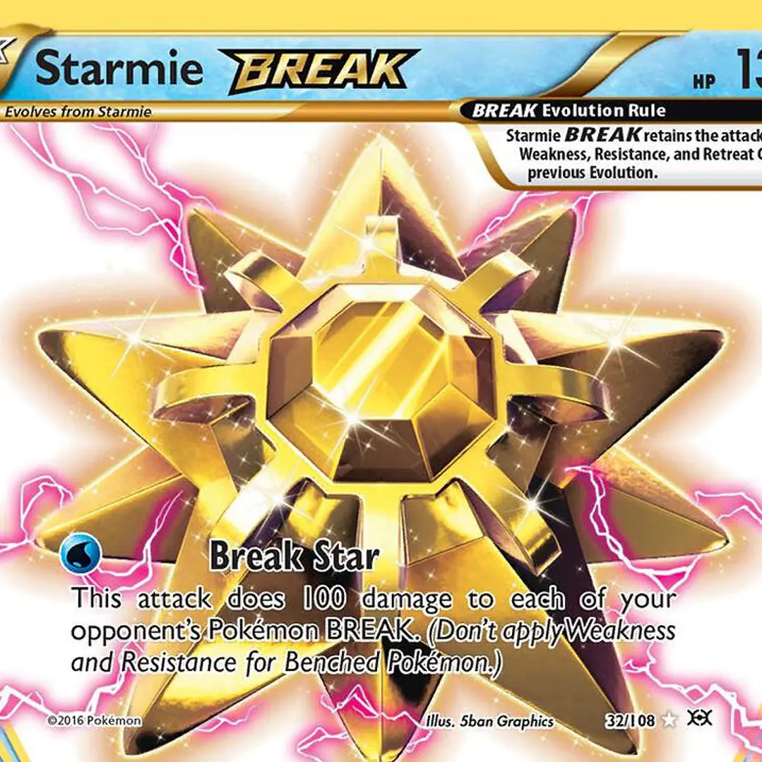 Starmie BREAK - 32/108 - Evolutions 1