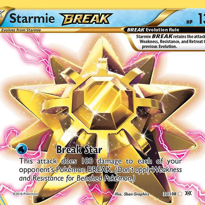 Starmie BREAK - 32/108 - Evolutions 1