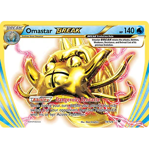 Omastar BREAK - 19/124 - Fates Collide