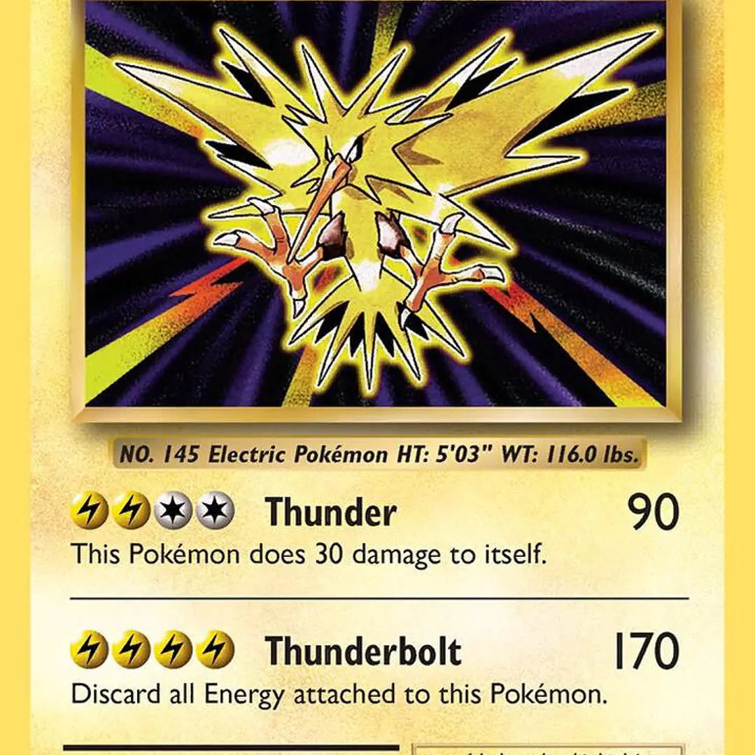 Zapdos - 42/108 - Evolutions - Reverse Holofoil 1