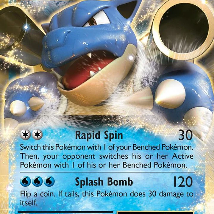 Blastoise EX - 21/108 - Evolutions 1