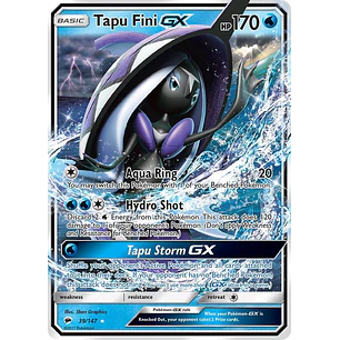 Tapu Fini GX - 39/147 - Burning Shadows