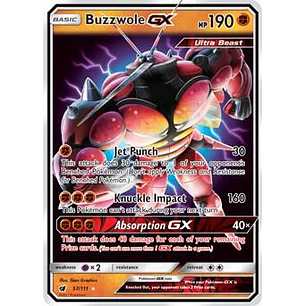 Buzzwole GX - 57/111 - Crimson Invasion